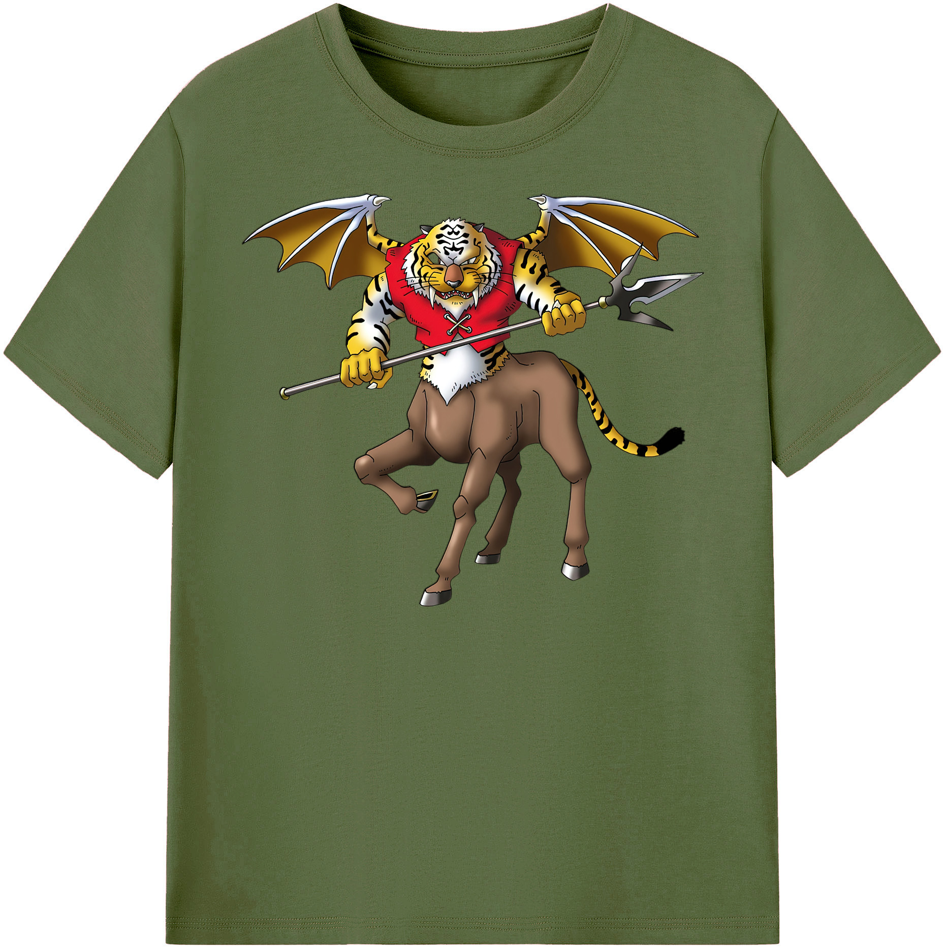 （画像用） ドラゴンクエスト Doragon Kuesuto Dragon Quest 綿100％半袖Tシャツ（フロントプリント）